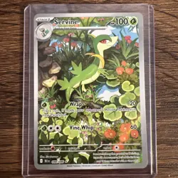 Pokemon Black Bolt Servine 088/086 Near Mint TCG Card - Image 2