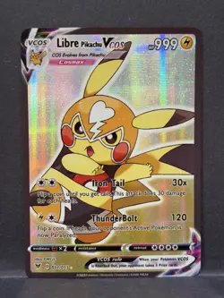 Pikachu Cosplay Libre Pokemon Custom ACG Goddess Story Card Holo Foil Anime - Image 1