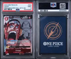 2023 ONE PIECE PREMIUM CARD COLLECTION 25TH EDITION #002 USOPP PSA 9 - Image 3