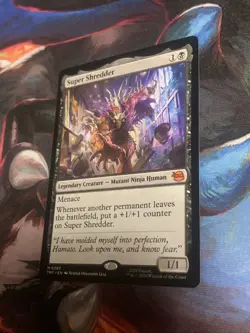 MTG Magic: The Gathering Teenage Mutant Ninja Turtles SUPER SHREDDER Mythic Rare - Image 2