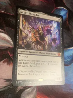 MTG Magic: The Gathering Teenage Mutant Ninja Turtles SUPER SHREDDER Mythic Rare - Image 3