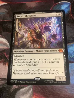 MTG Magic: The Gathering Teenage Mutant Ninja Turtles SUPER SHREDDER Mythic Rare - Image 4