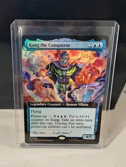 Magic MTG Marvel Superheroes Mythic 403 Kang the Conqueror Foil - Image 1