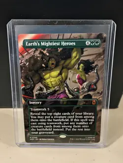 Magic MTG Marvel Superheroes Mythic 349 Earth's Mightiest Heroes - Image 1