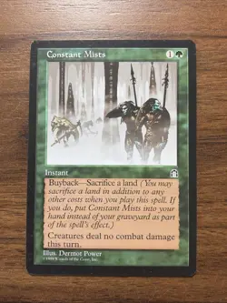 MTG Constant Mists - Stronghold - Lightly Played Uncommon - Magic The Gathering - Image 1