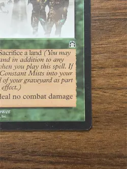 MTG Constant Mists - Stronghold - Lightly Played Uncommon - Magic The Gathering - Image 4