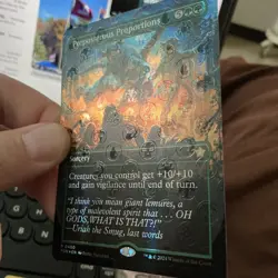 Preposterous Proportions (Borderless) (Mana Foil) Foundations Foil - Image 2