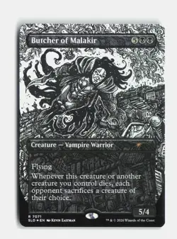 Butcher of Malakir () 7071 Foil Secret Lair Drop Series MTG NM - Image 1
