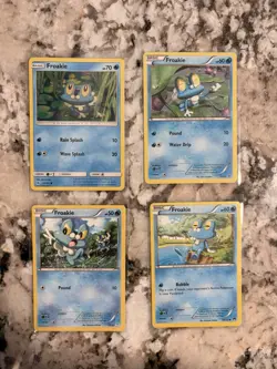 Pokemon TCG Froakie Lot Of 4 Near Mint Condition English - Image 1