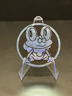 Froakie Holo Blue & Black Pokemon TCG Flipping Coin - Image 1