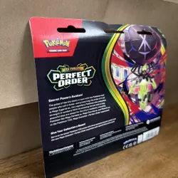 Pokemon Perfect Order 3 Booster Pack Blister Chikorita Pokemon - NEW SEALED - Image 3