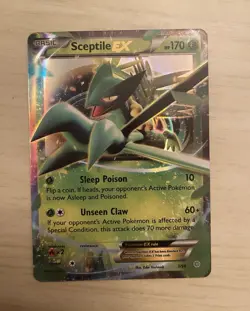 Pokemon TCG Sceptile EX 7/98 XY Ancient Origins Ultra Rare Holo Lightly Played - Image 1