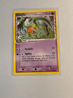 Grovyle 19/100 Rare Crystal Guardians Pokemon Near Mint - Image 1