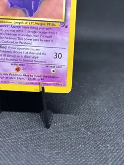 The Pokemon Company Gengar Fossil 20/62 Rare Regular English 80HP - Image 4