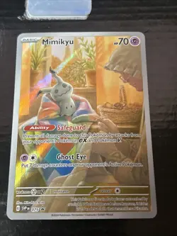 Pokemon TCG Mimikyu Scarlet & Violet Paldea Evolved SVP 075 Holo Promo - Image 1