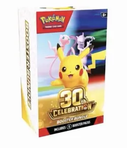 PRESALE 3x Pokemon TCG 30th Anniversary Celebration Booster Bundles SHIPS OCT - Image 3