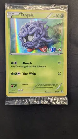 Pokemon Tangela 8/83 Holo Rare Toys R US Promo Sealed - Image 1