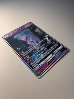 Pokemon Company Mewtwo GX 78/73 Shining Legends Secret Rare Holo ENG 2017 - Image 3