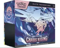 Pokemon Chaos Rising Elite Trainer Box Factory Sealed ETB - Image 1