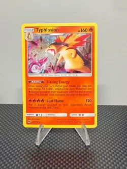 TYPHLOSION #42 COSMOS HOLO Pokemon Lost Thunder — Australia Promo - DMAGE - Image 1