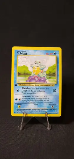 Pokemon *German* Base Set 1st Edition Starters - Charmander, Squirtle, Bulbasaur - Image 5