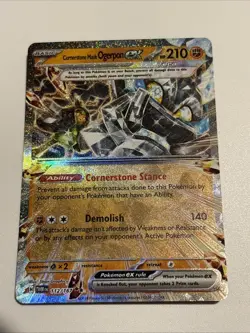 Cornerstone Mask Ogerpon ex 112/167 Twilight Masquerade Pokemon Holo NM - Image 1