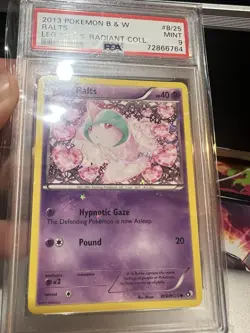 Pokemon TCG: Ralts PSA 9 2013 B & W LEGENDARY TREASURES: RADIANT COLLECTION - Image 3