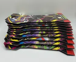 Pokemon TCG - ME05: Pitch Black Sleeved Booster Packs Lot of 10 FACTORY SEALED - Image 2
