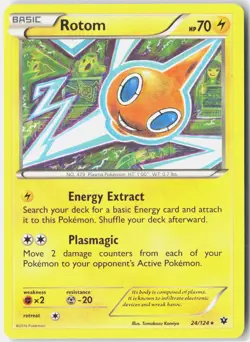 Rotom 24/124 Rare Fates Collide Pokemon Near Mint - Image 1