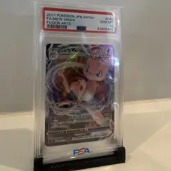 PSA 10 2021 Japanese Mew VMAX 040/100 S8 Fusion Arts Full Art Holo - Image 2
