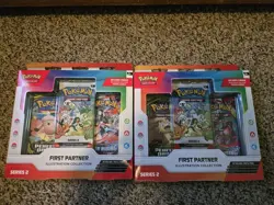 Pokemon First Partner - Series 2 Illustration Collection (SET OF 2) - Image 1