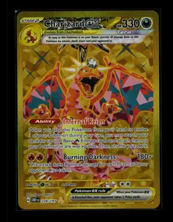 Pokemon Charizard Ex 228/197 Obsidian Flames NM - Image 1