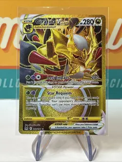 Giratina VSTAR #212 Secret Rare Pokemon TCG Lost Origin SWSH 2022 Near Mint NM - Image 3