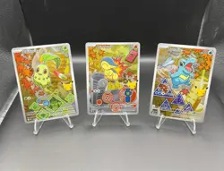 Pokemon First Partner Illustration Collection Series 2 Johto Gen 2 Complete Set - Image 1