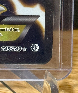 2012 Pokemon Black & White Boundaries Crossed Black Kyurem EX Full Art - 145/149 - Image 5