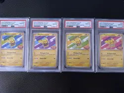 2024 POKEMON SEQUENTIAL SET PSA 10 PIKACHU IN BATIK #101 #154 #155 #190 - Image 1