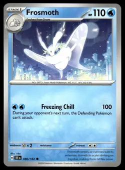 Frosmoth 046/162 SV05: Temporal Forces Pokemon Near Mint - Image 1