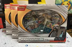 Pokemon TCG - Mabosstiff ex Box (Lot Of 3) English Sealed/New - Image 1