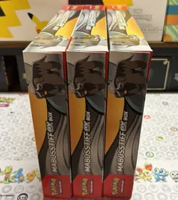 Pokemon TCG - Mabosstiff ex Box (Lot Of 3) English Sealed/New - Image 2