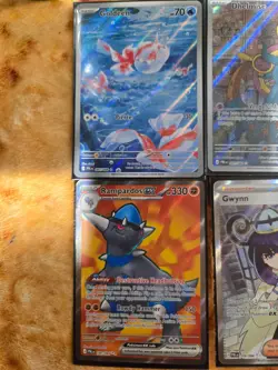 pokemon pitch black 6 card lot (goldeen and more) - Image 2