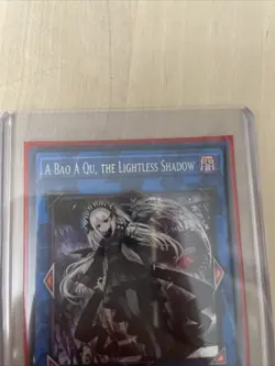 Yugioh A Bao A Qu the Lightless Shadow - 1st Edition Secret Rare NM - HOLO - Image 2