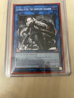 Yugioh A Bao A Qu the Lightless Shadow - 1st Edition Secret Rare NM - HOLO - Image 3