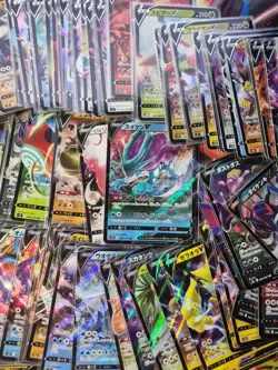 100x Sleeved Japanese V!!! Pokemon Card Bundle Job Lot (#4) - Image 1