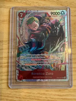 Roronoa Zoro EB04-007 SR ENGLISH OP15 One Piece card - Image 1
