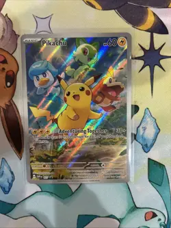 Pikachu 027 Sv: Scarlet & Violet Promo Cards Holo - Image 1