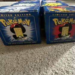 Burger King Pokemon Limited Edition 23K Gold-Plated Cards Lot full set with COA - Image 2