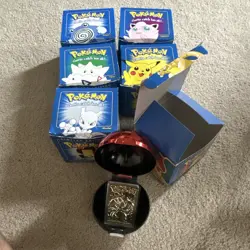 Burger King Pokemon Limited Edition 23K Gold-Plated Cards Lot full set with COA - Image 3