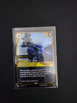 Ashe - Focused 169/219 Riftbound Organized Play Promotional Cards Foil NM - Image 1