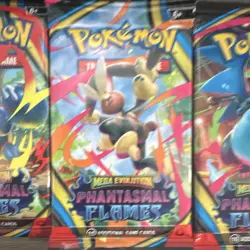 Pokemon TCG Mega Evolution Phantasmal Flames Booster Pack Lot 5 (10 Cards) - Image 5