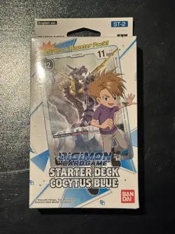 Digimon Card Game - Starter Deck Cocytus Blue ST-2 - New Sealed - Image 1